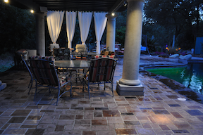 Embossed Concrete Patio